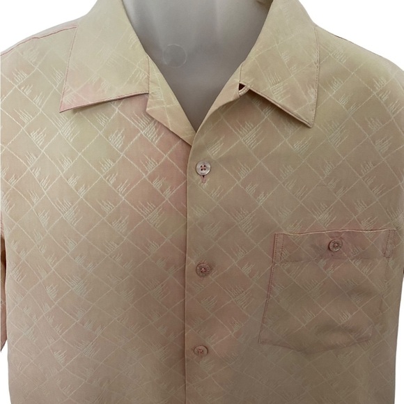 Tori RICHARD 100% Silk Aloha Hawaiian Hula Girl Short Men XL - Picture 2 of 6